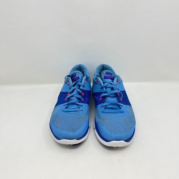 Nike Flex Experience Run Blue Pink Lightweight Running Shoes Women's Size 6.5 - Picture 6 of 13